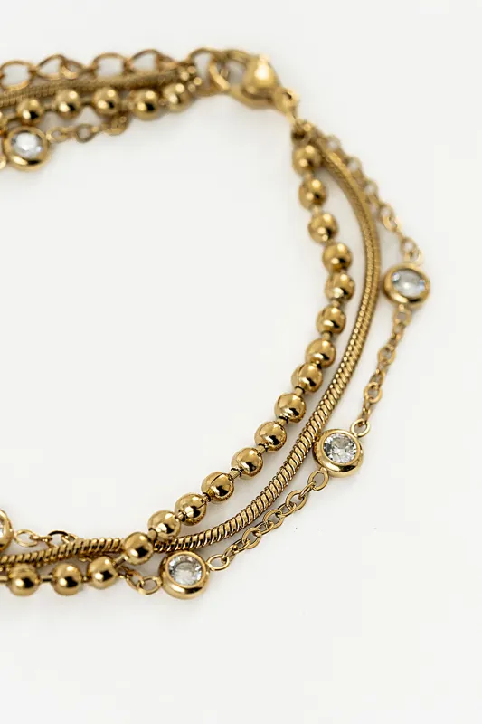 Bennet Layered Bracelet sold by bohme