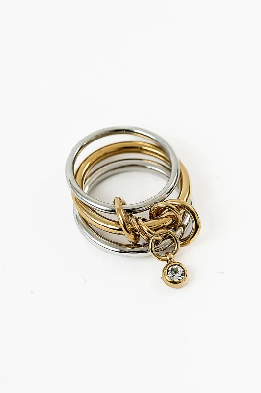 Correy Stacked Ring made by bohme