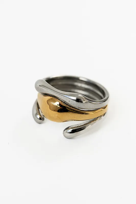 Jordy Two Toned Ring sold by bohme
