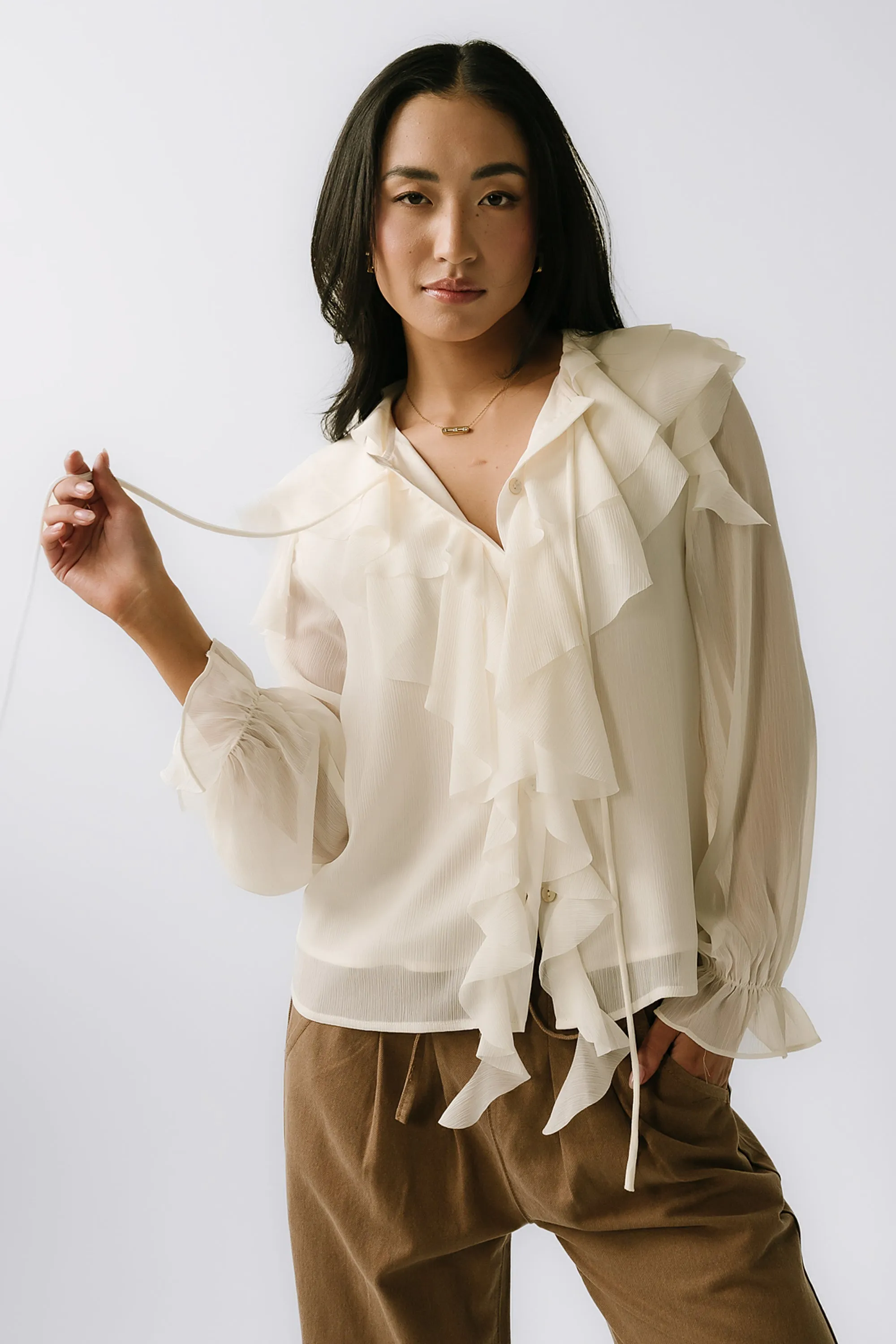 Markus Sheer Blouse sold by bohme product image thumbnail 4
