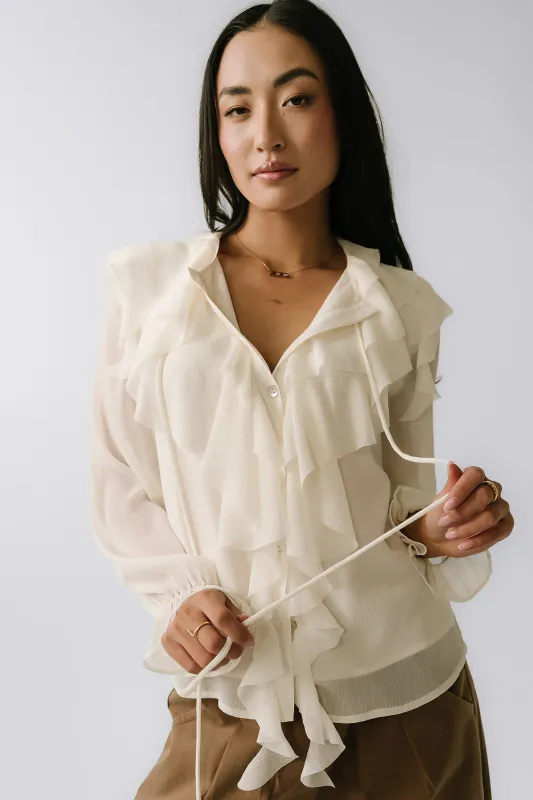 Markus Sheer Blouse sold by bohme