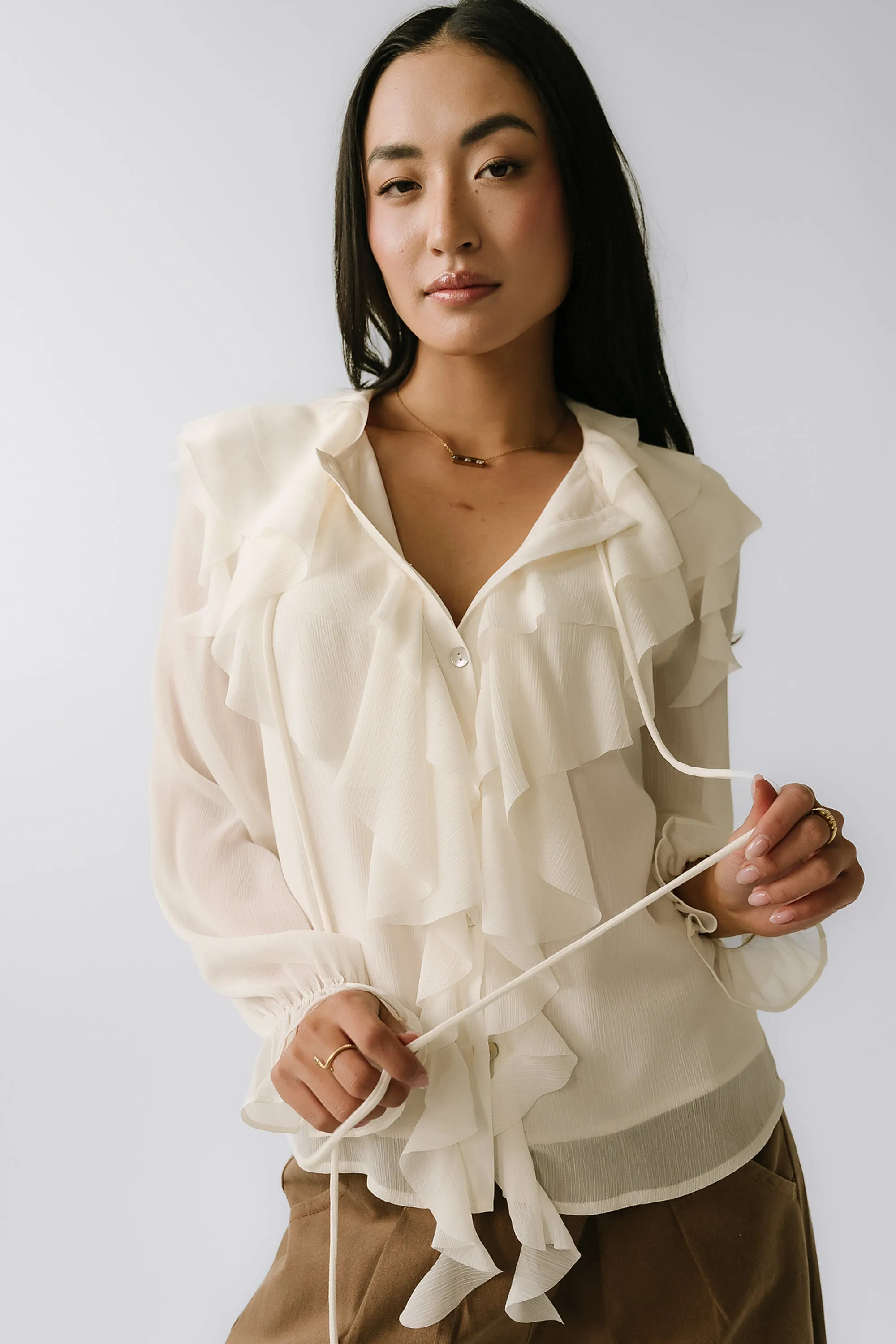 Markus Sheer Blouse sold by bohme