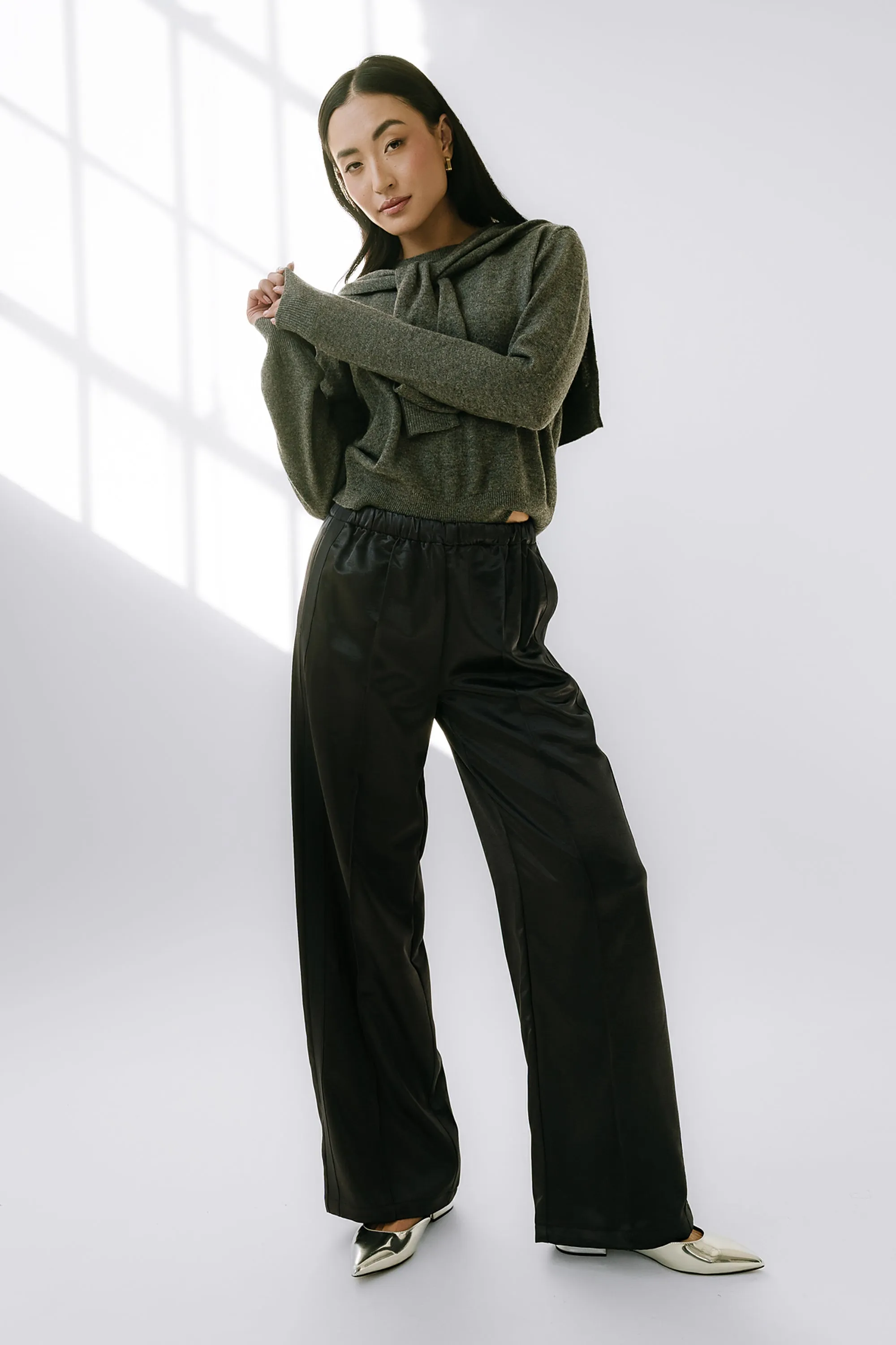 Raegan Tie Sweater - FINAL SALE sold by bohme product image thumbnail 4