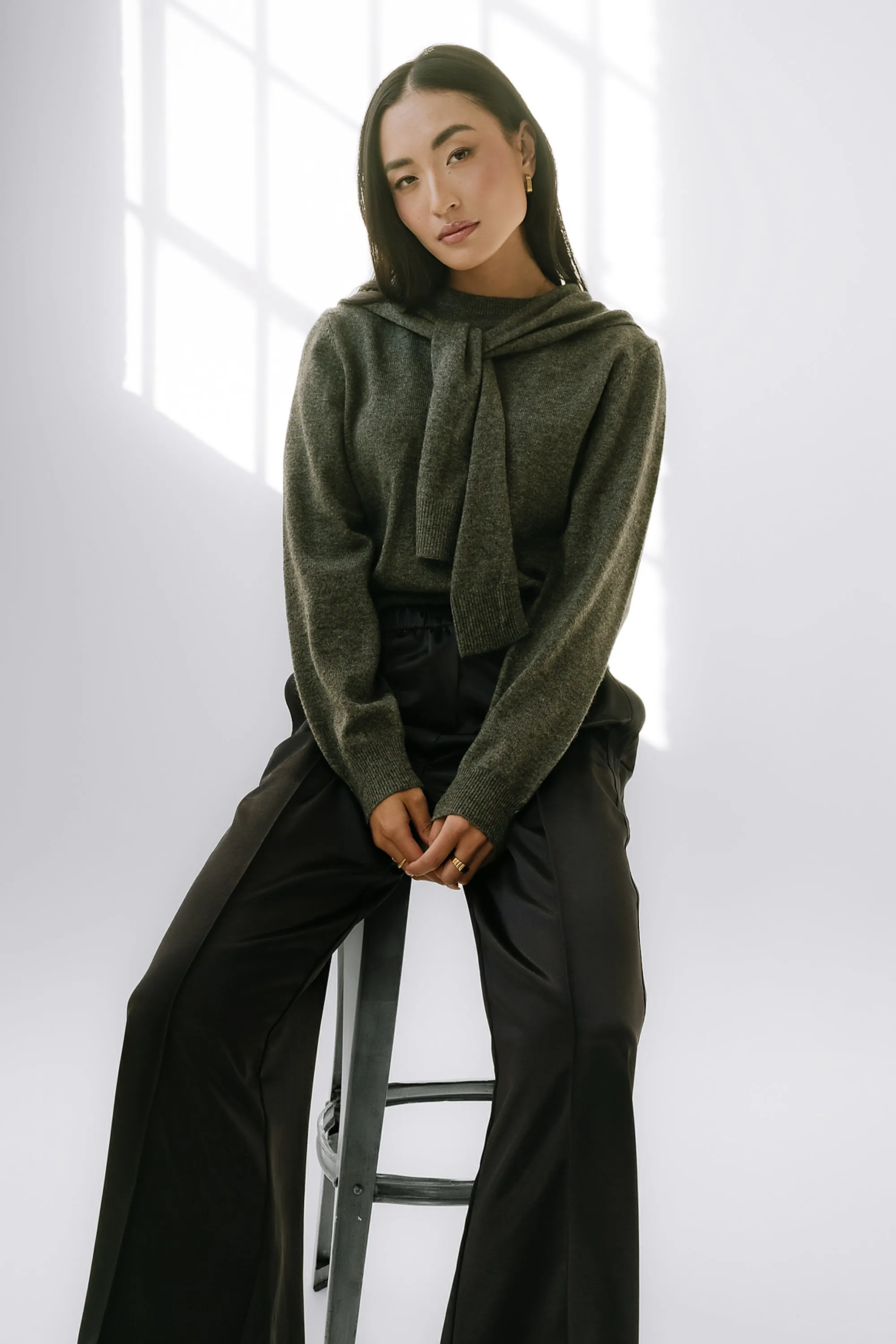 Raegan Tie Sweater - FINAL SALE sold by bohme product image thumbnail 5