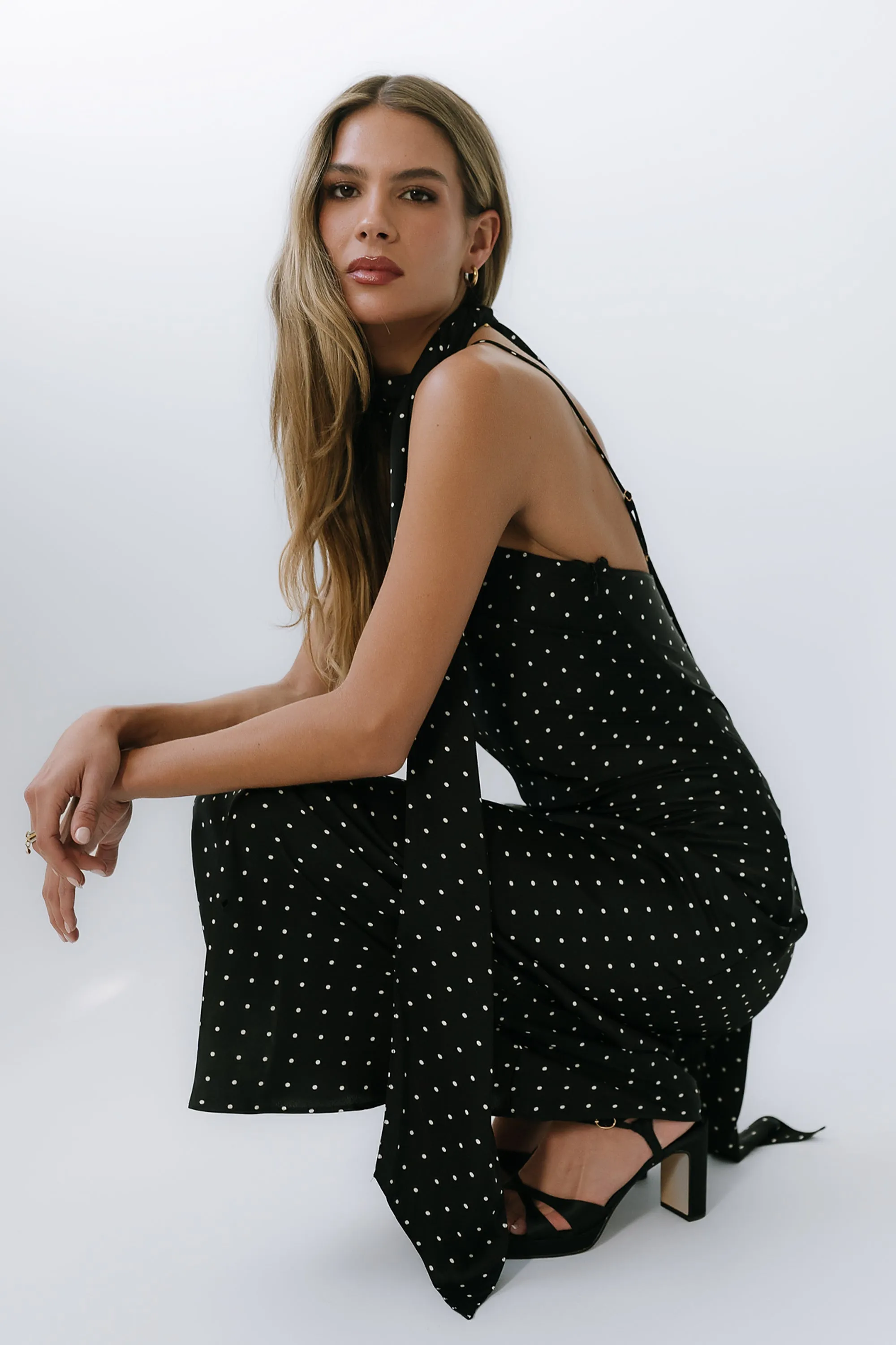 Max Polka Dot Maxi Dress sold by bohme product image thumbnail 5