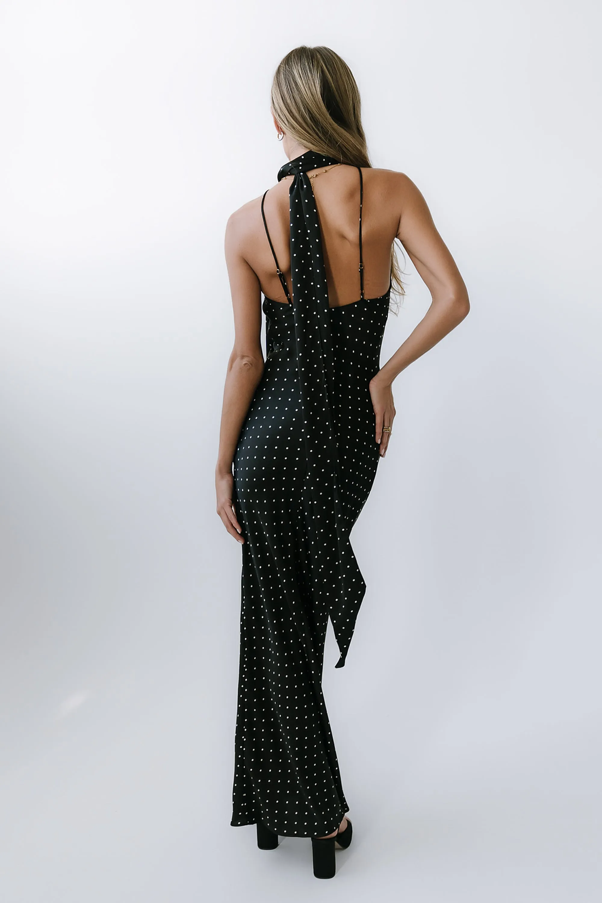 Max Polka Dot Maxi Dress sold by bohme product image thumbnail 4