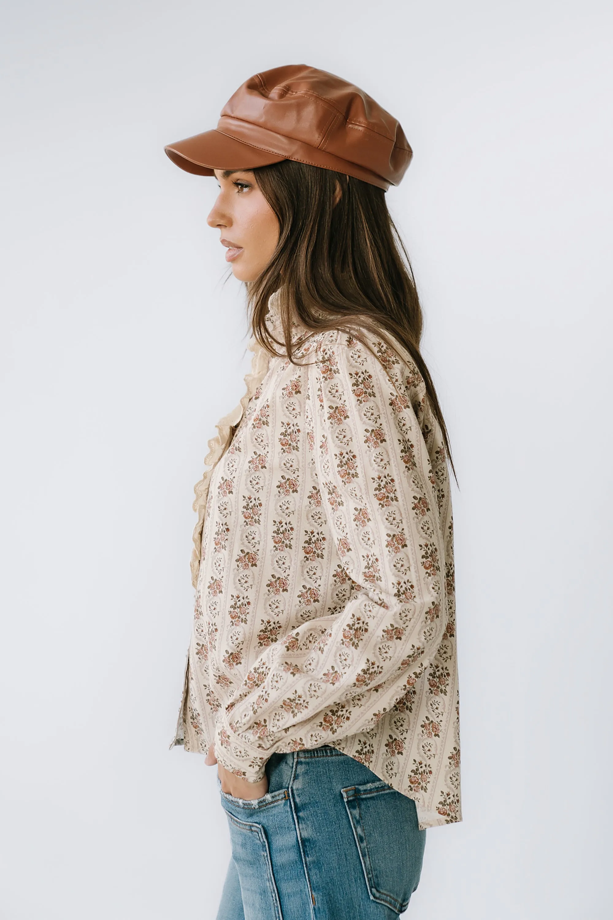 Markel Lace Trim Blouse - FINAL SALE sold by bohme product image thumbnail 3