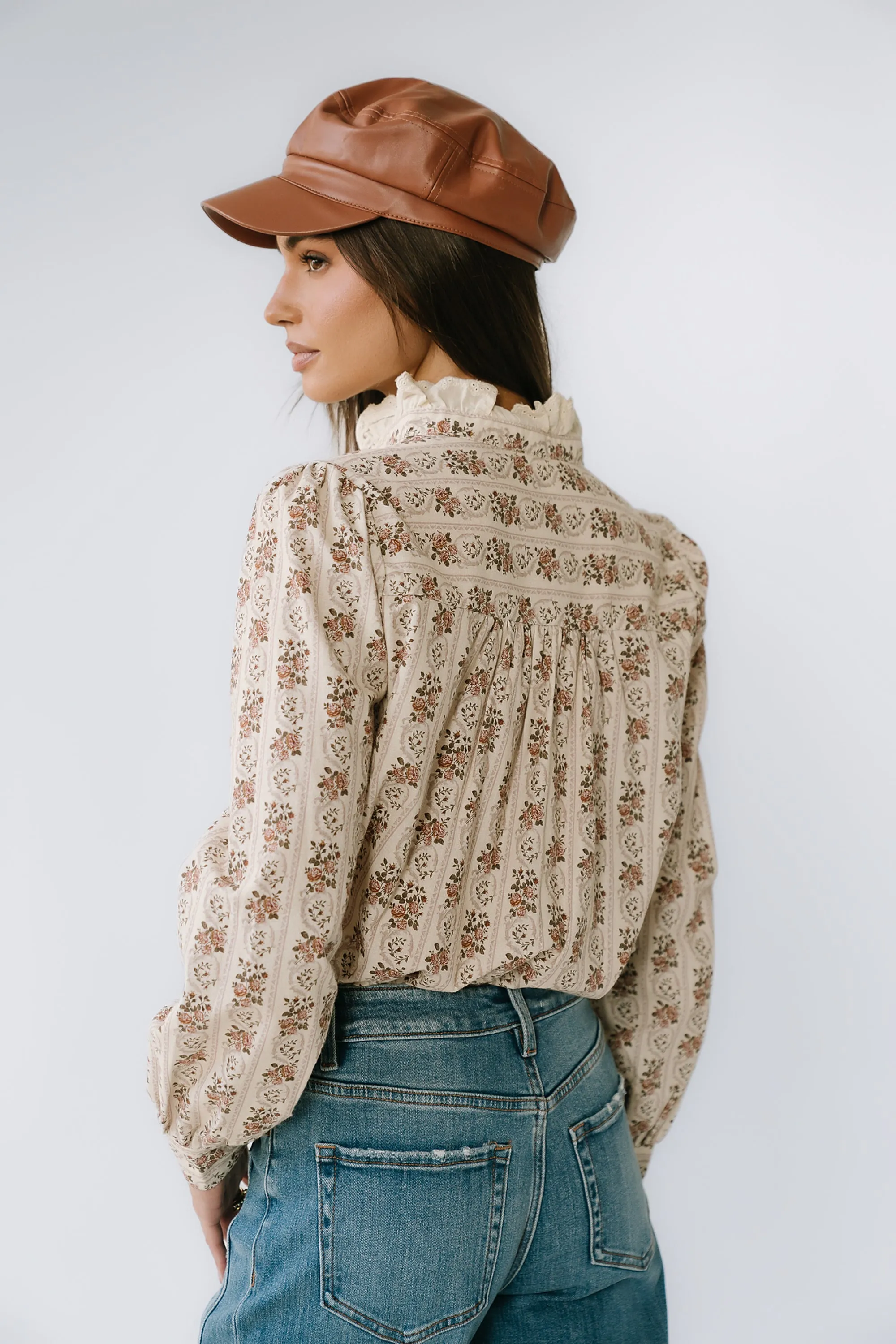 Markel Lace Trim Blouse - FINAL SALE sold by bohme product image thumbnail 4