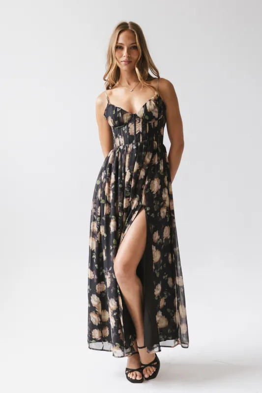 Bentley Floral Maxi Dress sold by bohme