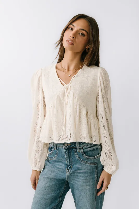 Tommy Lace Top sold by bohme