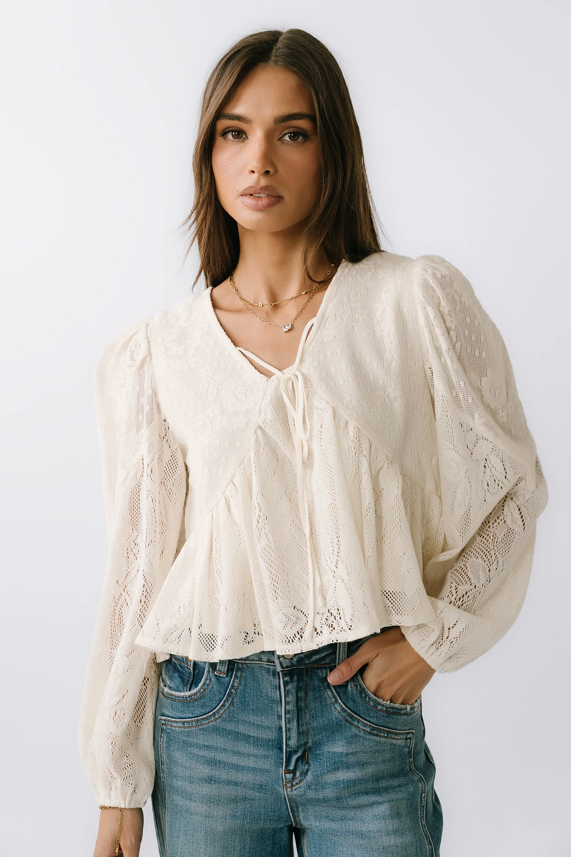 Tommy Lace Top sold by bohme product image thumbnail 2
