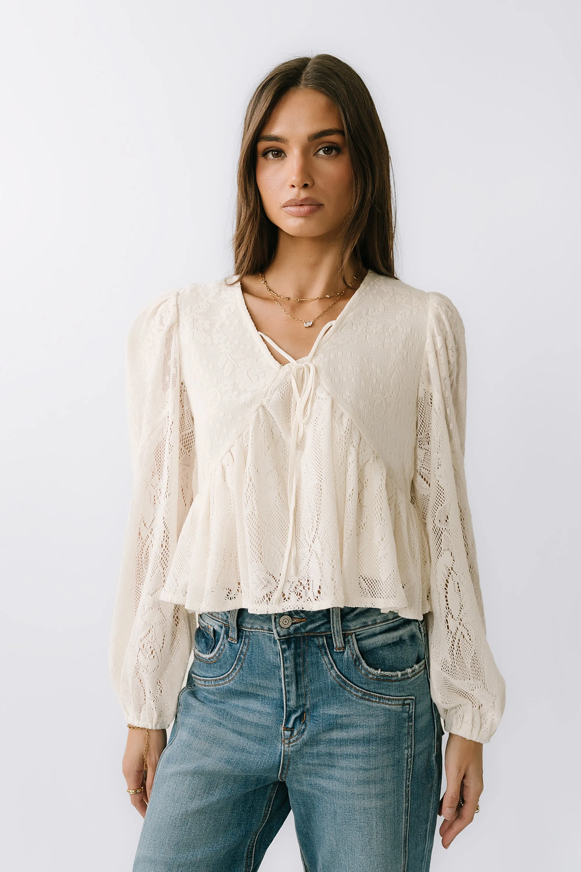 Tommy Lace Top sold by bohme product image thumbnail 5
