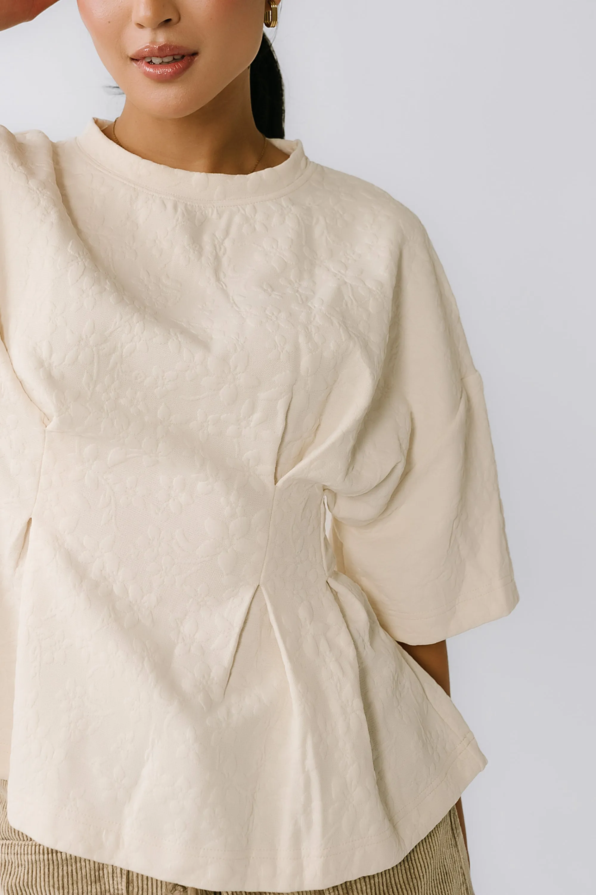 Tallie Textured Top sold by bohme product image thumbnail 3