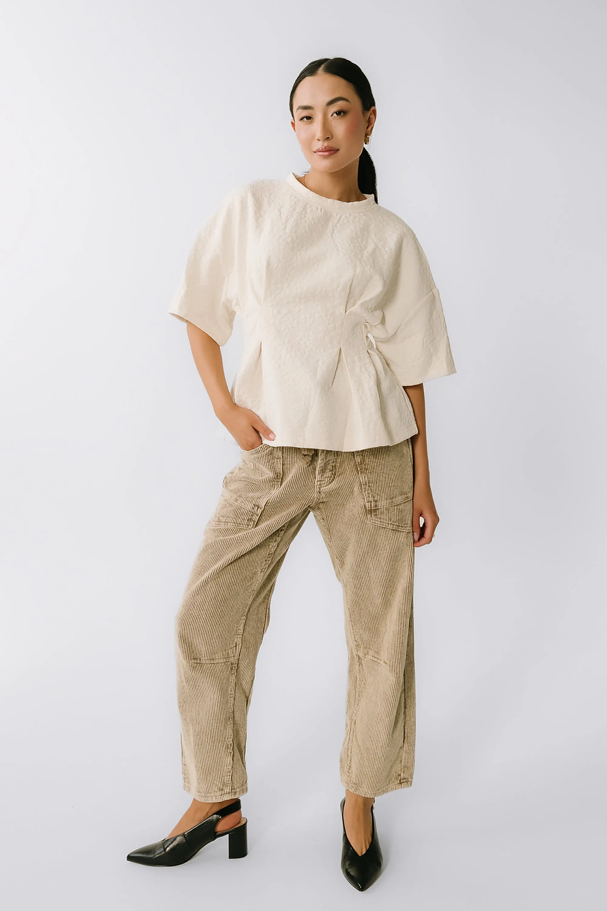 Tallie Textured Top sold by bohme product image thumbnail 2