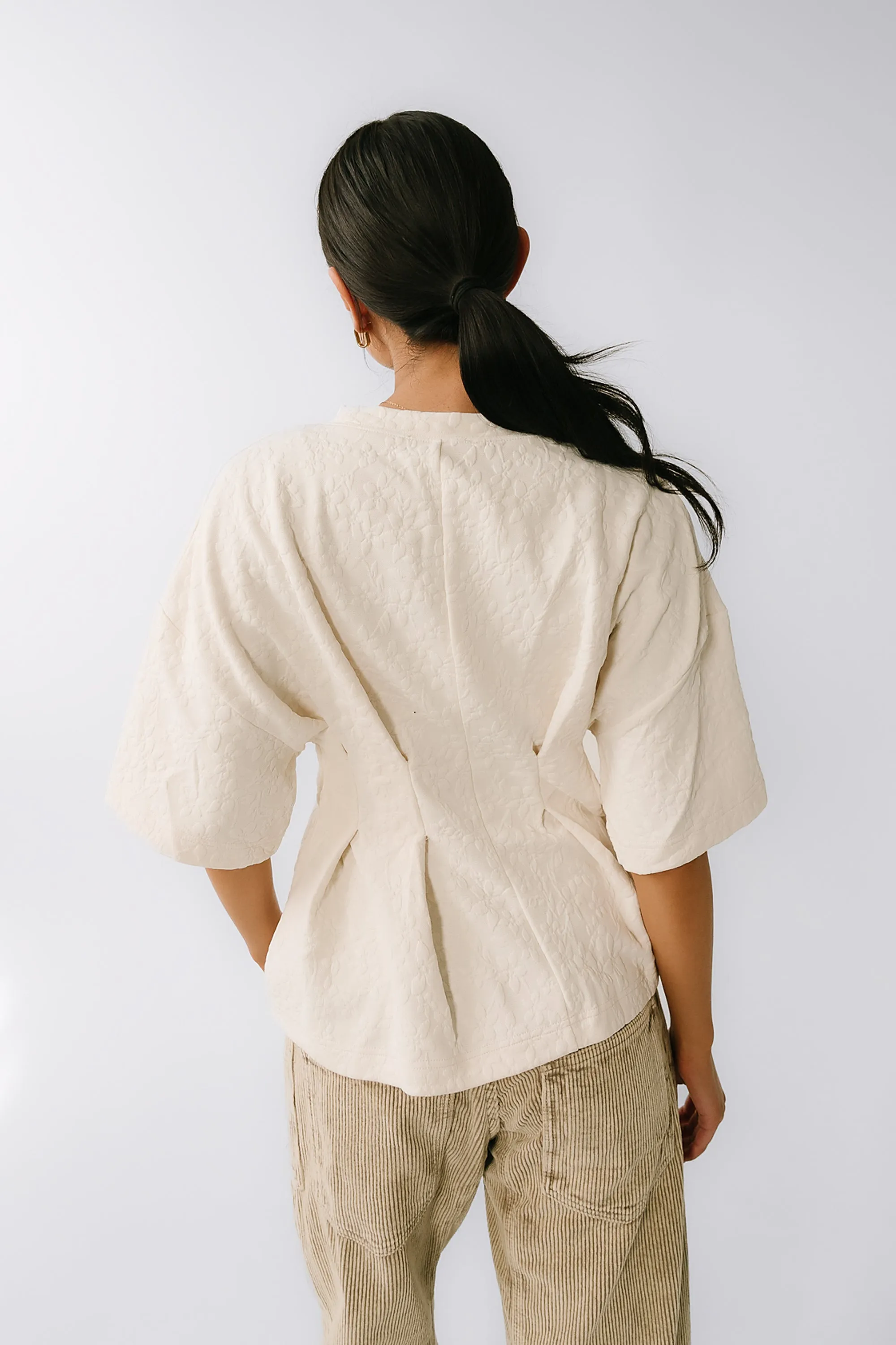 Tallie Textured Top sold by bohme product image thumbnail 5