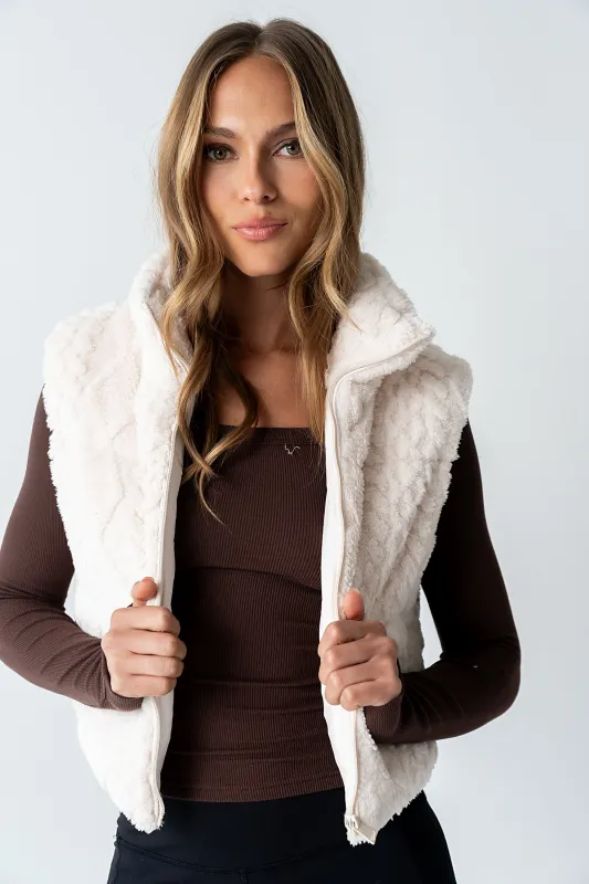 Anthony Cable Knit Vest sold by bohme