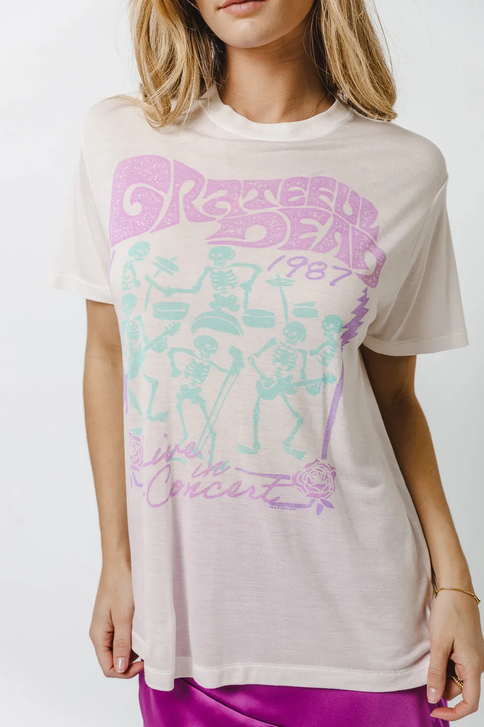 Grateful Dead 1987 Graphic Tee - FINAL SALE sold by bohme product image thumbnail 4