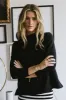 Textured Mock Neck Top in Black - FINAL SALE sold by bohme