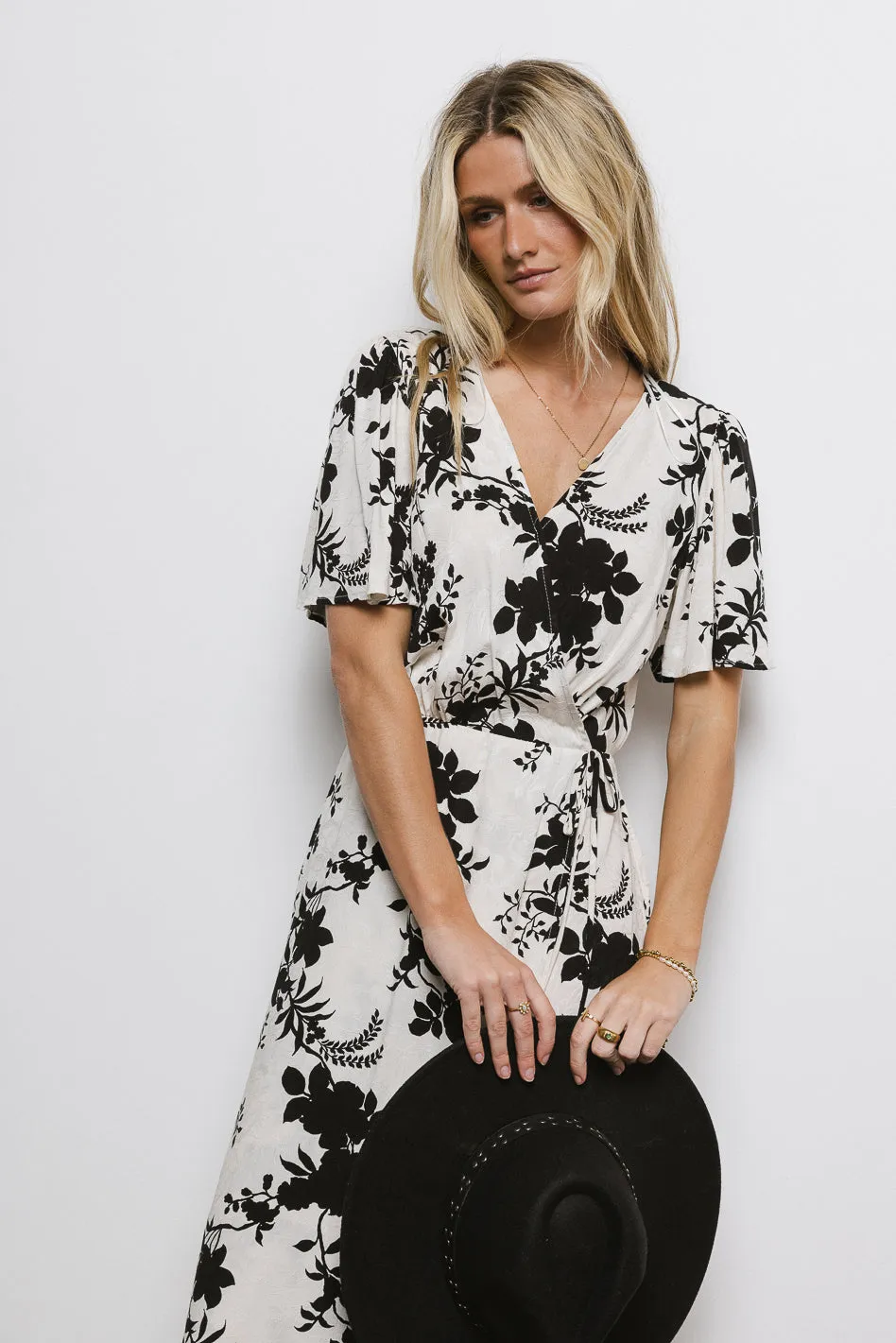 Taylor Floral Dress - FINAL SALE sold by bohme product image thumbnail 4