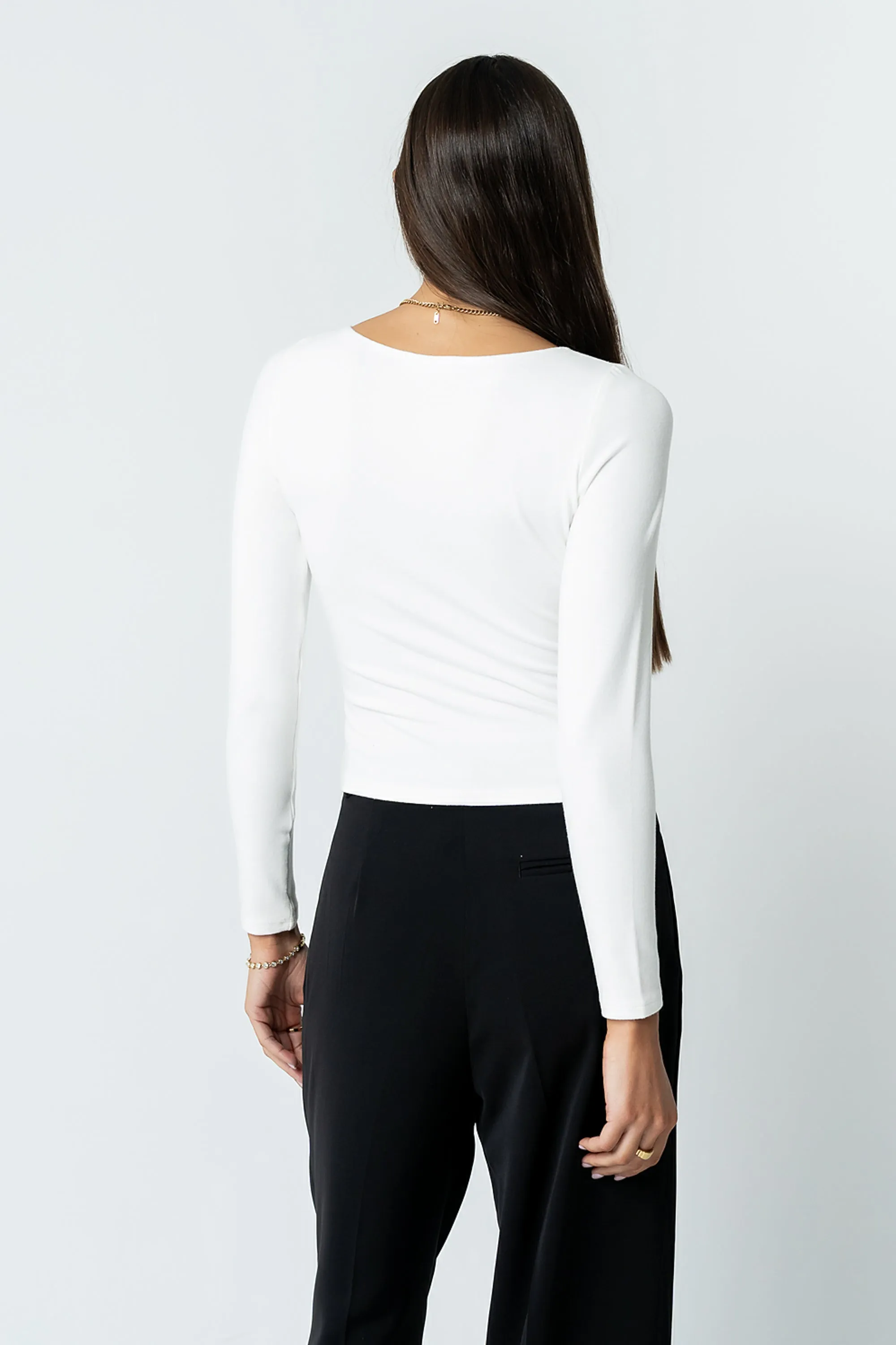 Theresa Top in White sold by bohme product image thumbnail 5
