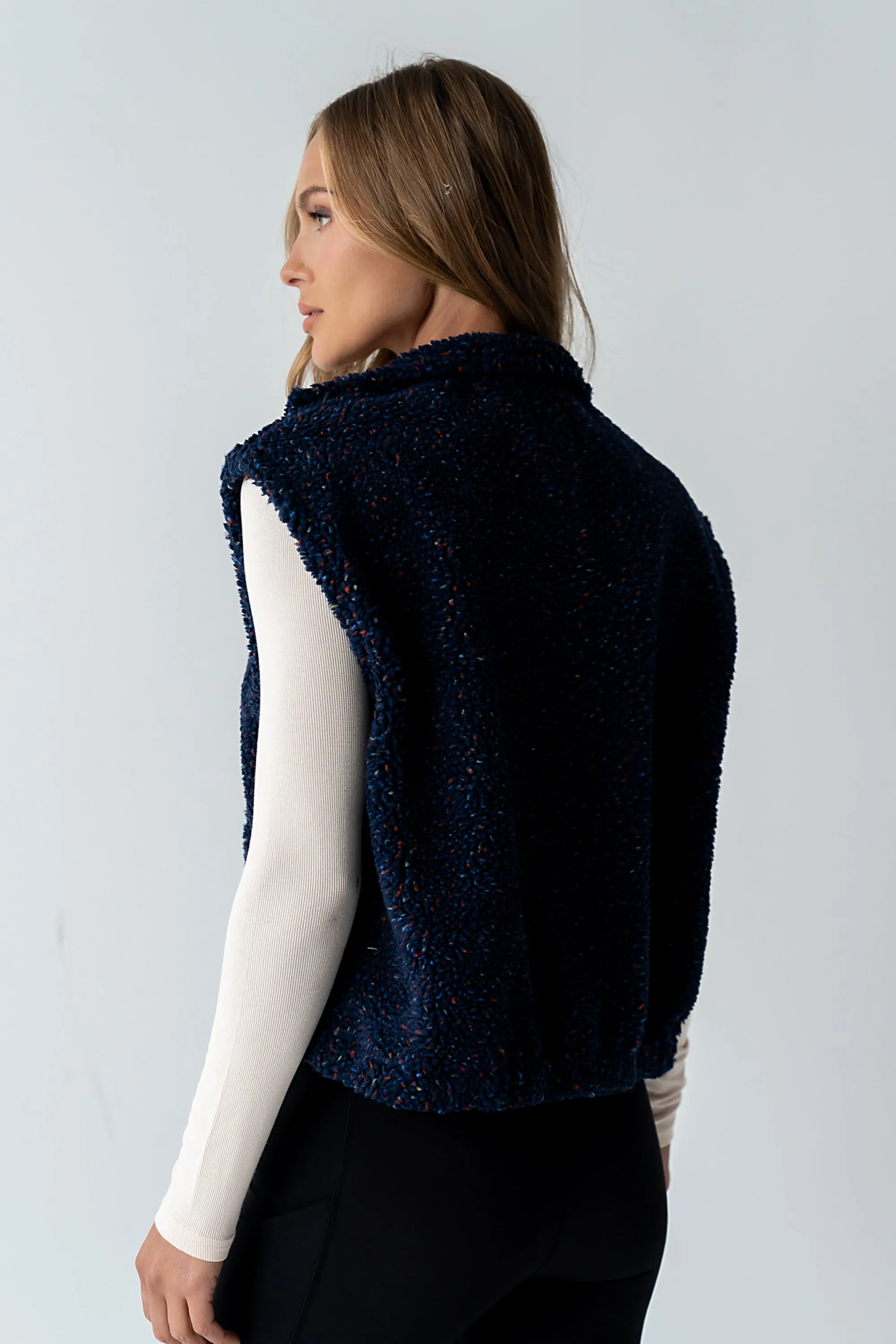 Cozette Sherpa Vest - FINAL SALE sold by bohme product image thumbnail 4