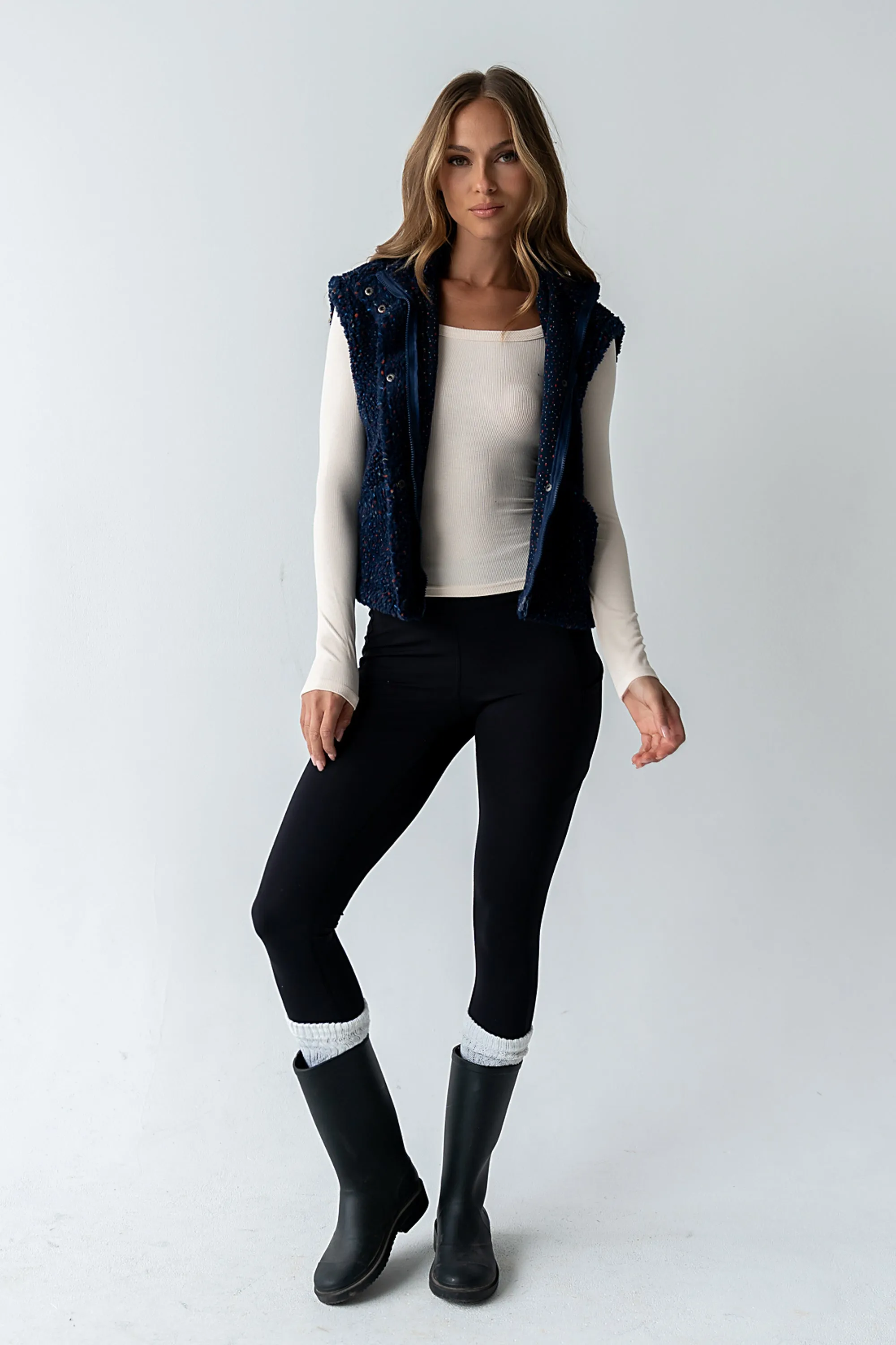 Cozette Sherpa Vest - FINAL SALE sold by bohme product image thumbnail 5