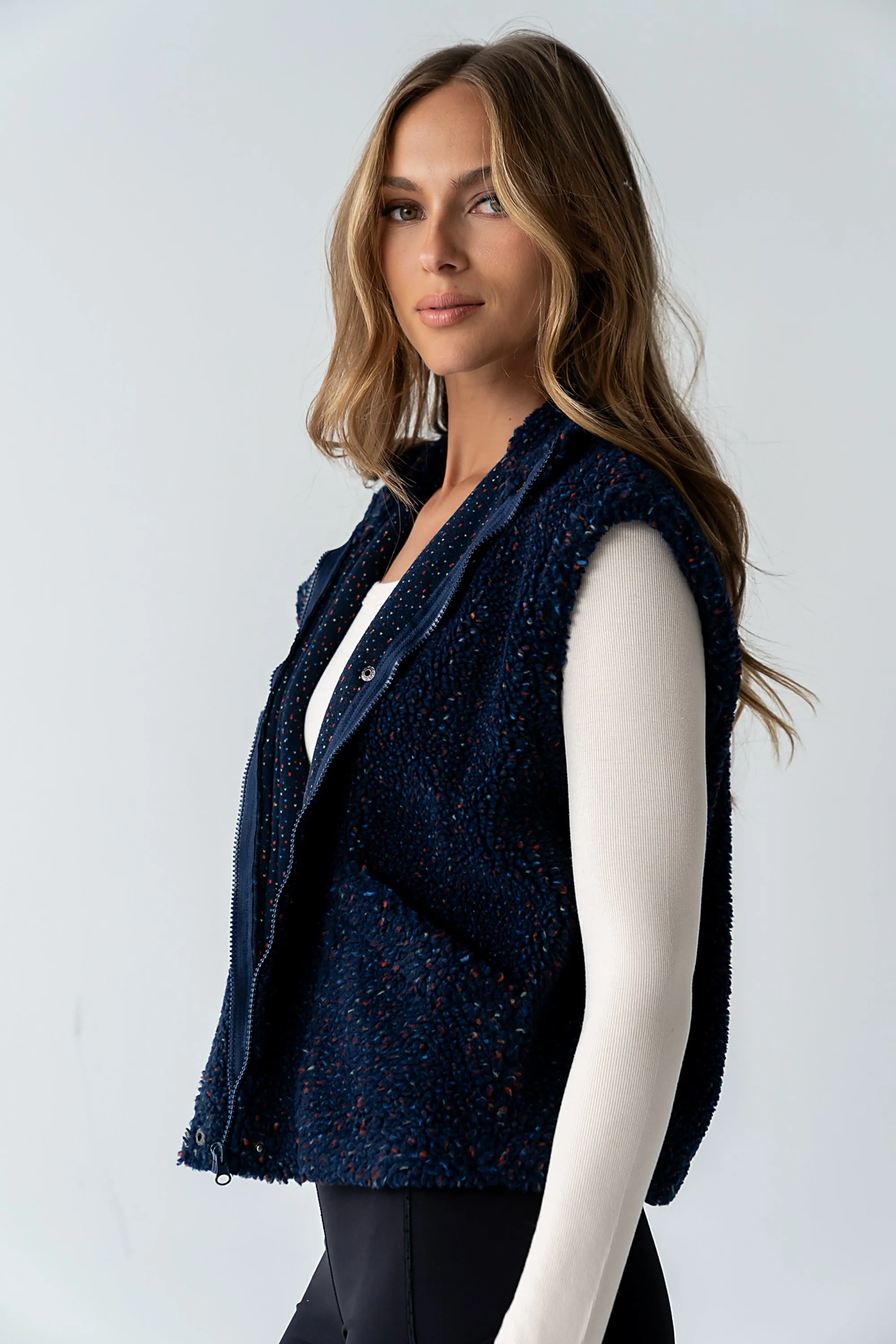 Cozette Sherpa Vest - FINAL SALE sold by bohme product image thumbnail 3
