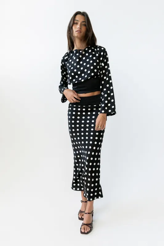 Journey Polka Dot Blouse made by bohme