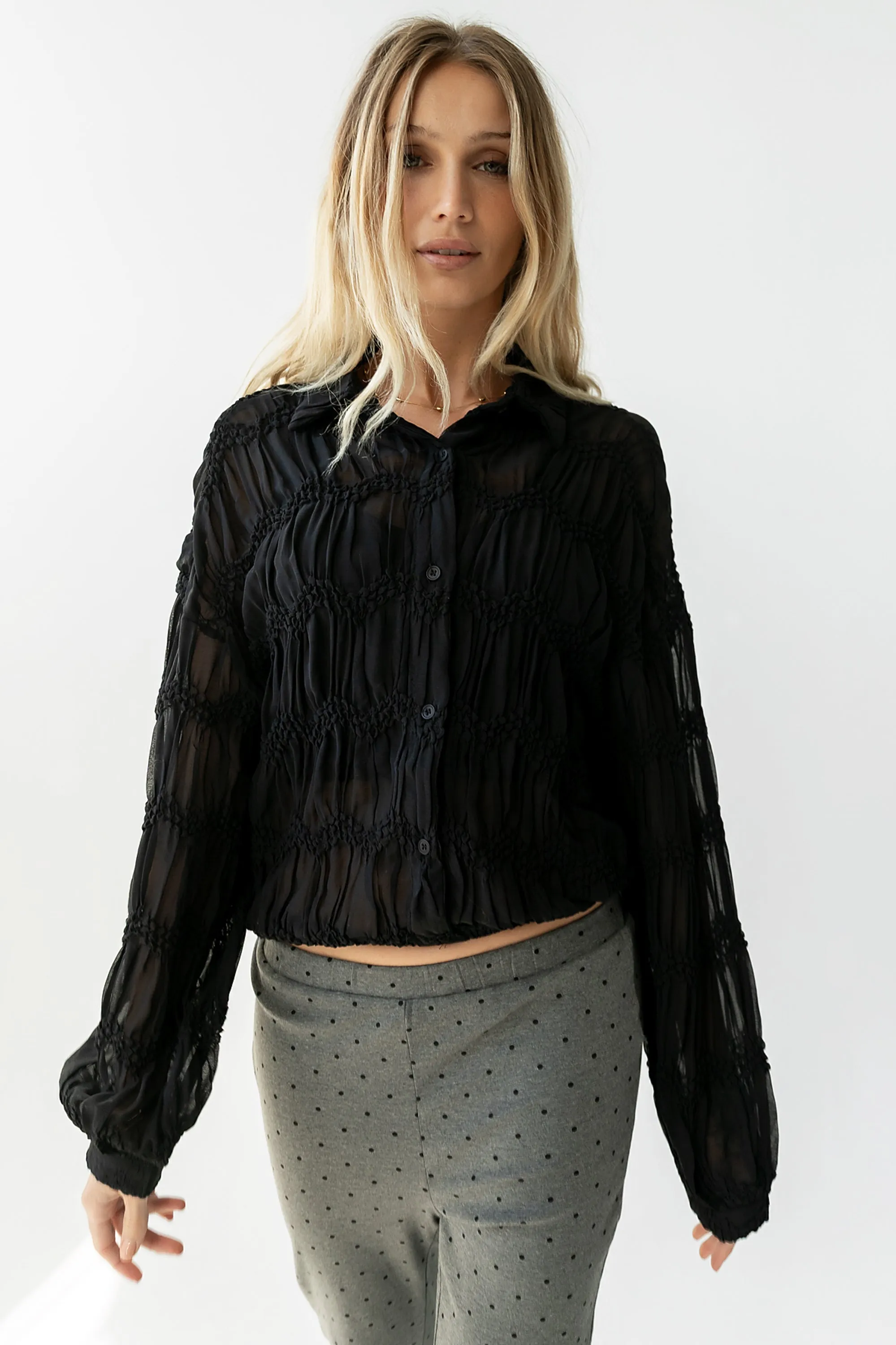 Milani Sheer Blouse sold by bohme product image thumbnail 4