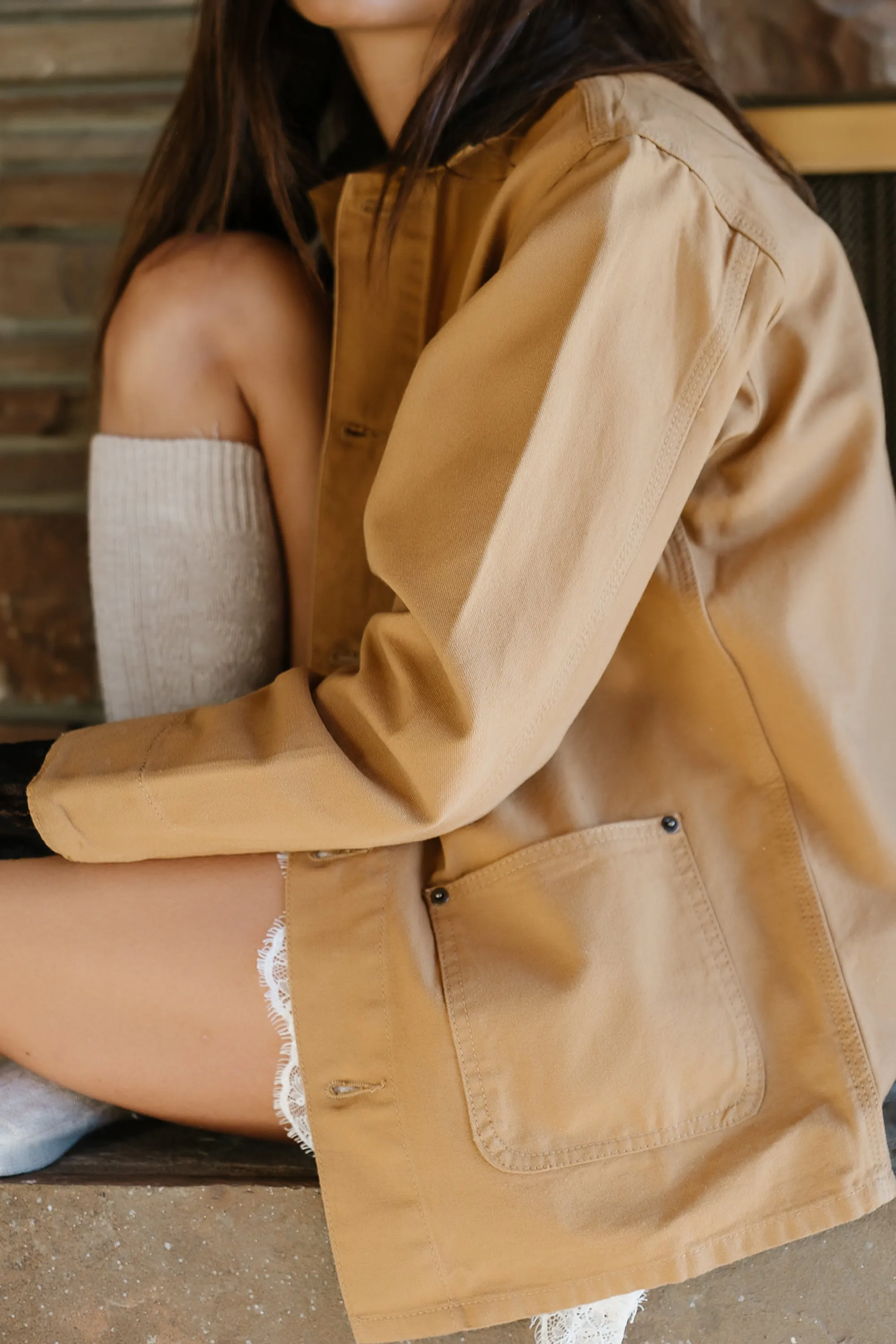 Jazmin Oversized Barn Jacket sold by bohme product image thumbnail 5