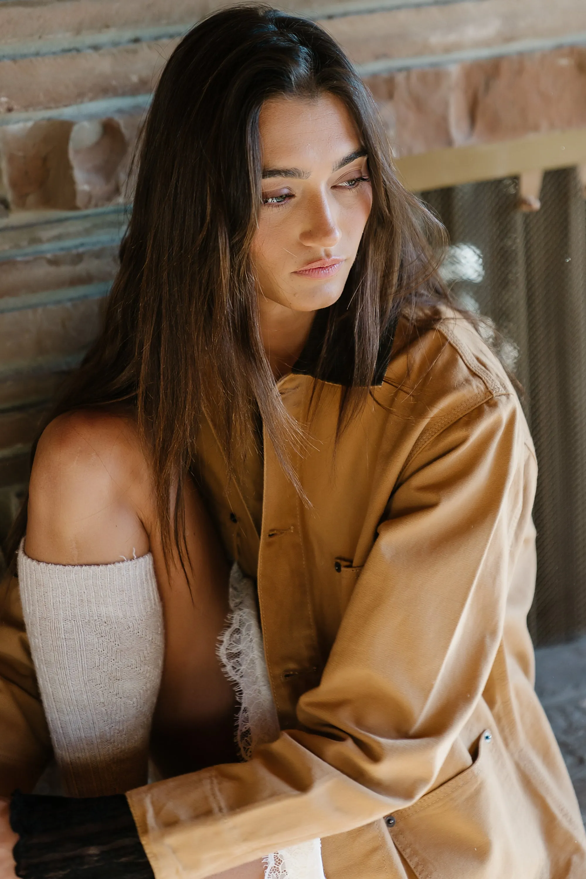 Jazmin Oversized Barn Jacket sold by bohme product image thumbnail 4