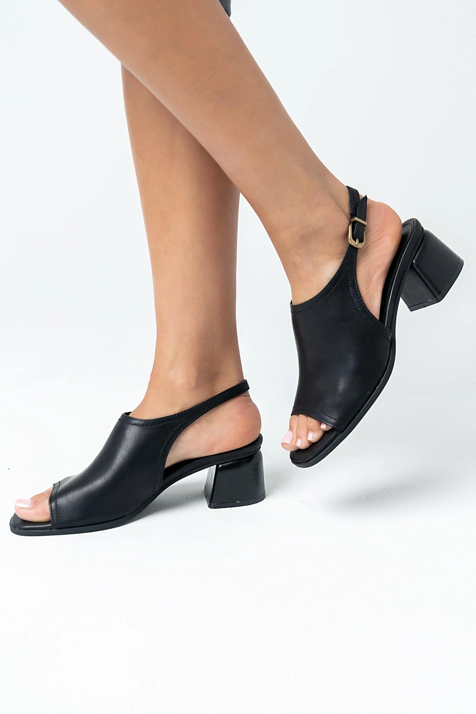 Faith Slingback Mule in Black sold by bohme product image thumbnail 2
