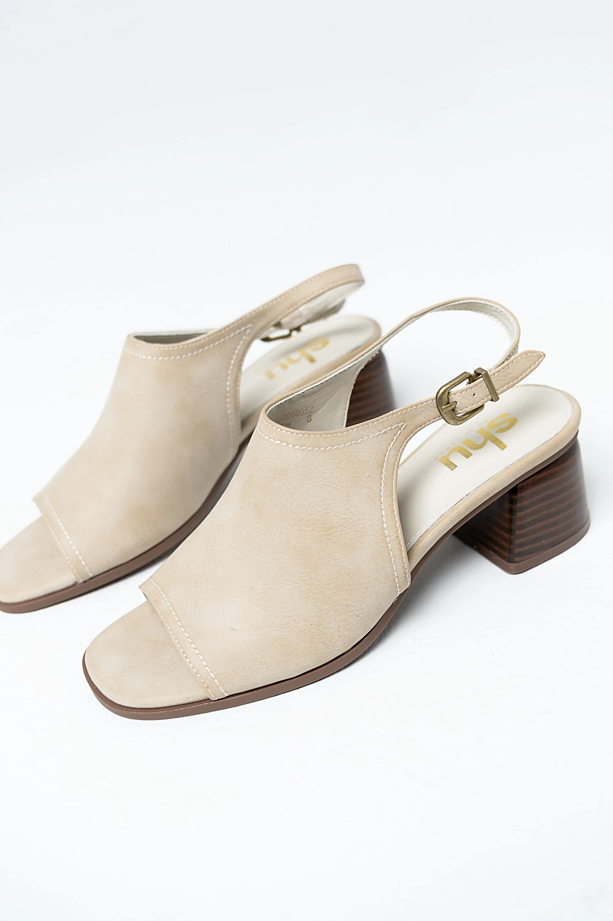 Faith Slingback Mule in Bone - FINAL SALE sold by bohme product image thumbnail 2