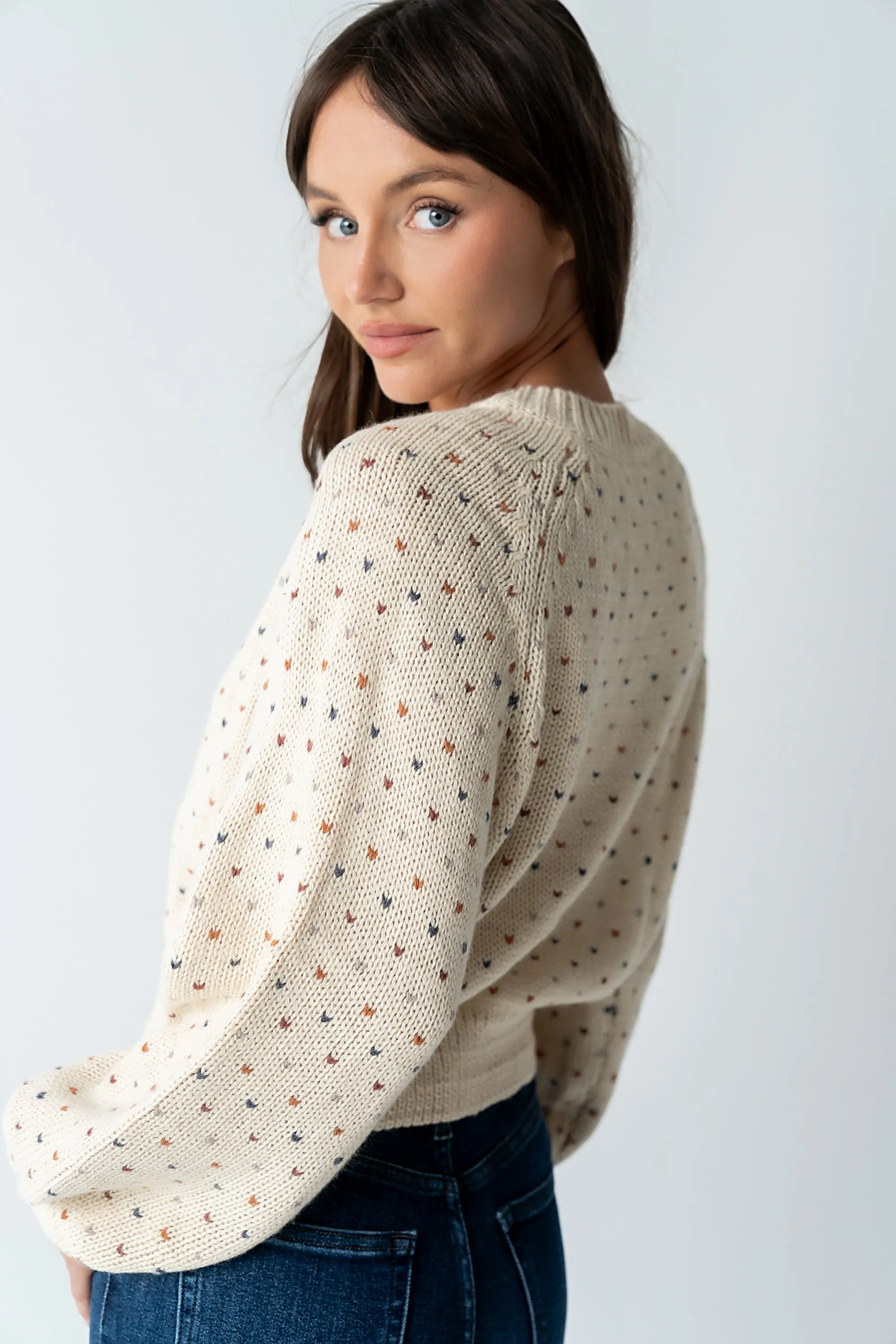 Sophie Knit Cardigan in Beige - FINAL SALE sold by bohme product image thumbnail 2