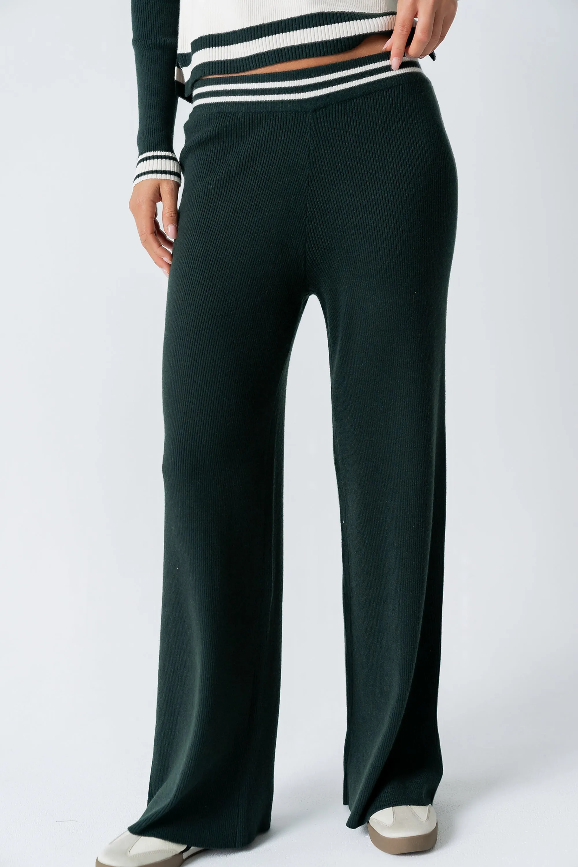 Martin Striped Wide Leg Pants - FINAL SALE sold by bohme product image thumbnail 3