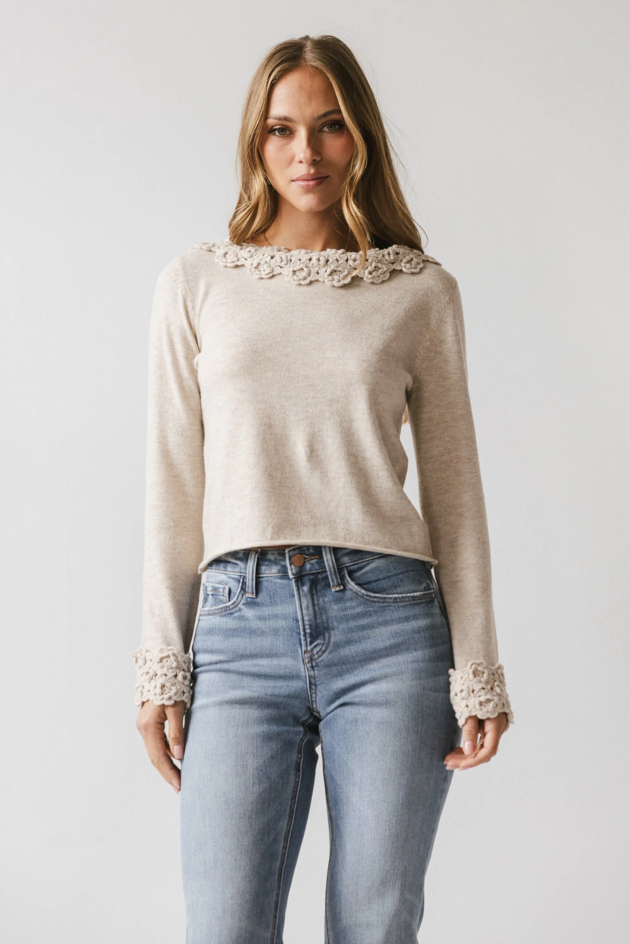 Banks Embroidered Sweater - FINAL SALE sold by bohme product image thumbnail 4