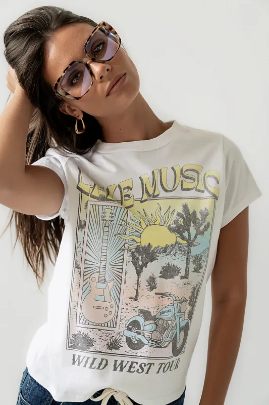 Live Music Graphic Tee - FINAL SALE made by bohme