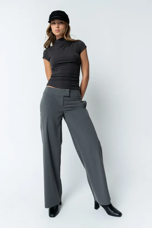 Gianna Pinstripe Trouser sold by bohme