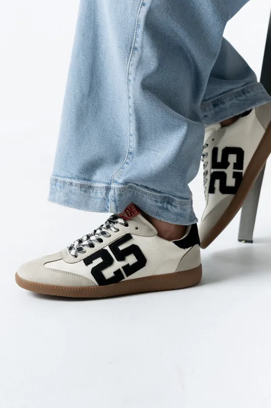 Kelly Retro Sneakers in White sold by bohme