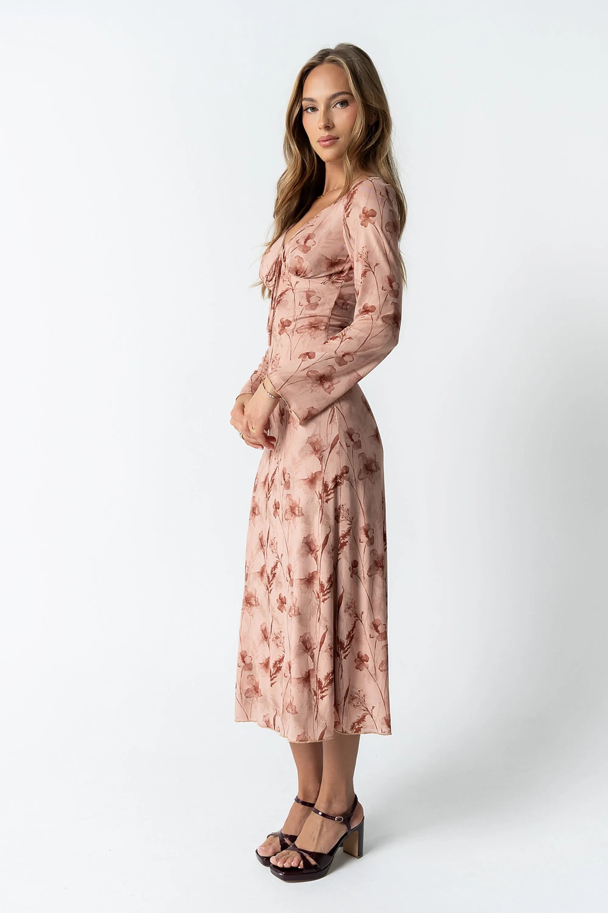 Remy Floral Maxi Dress - FINAL SALE sold by bohme product image thumbnail 5