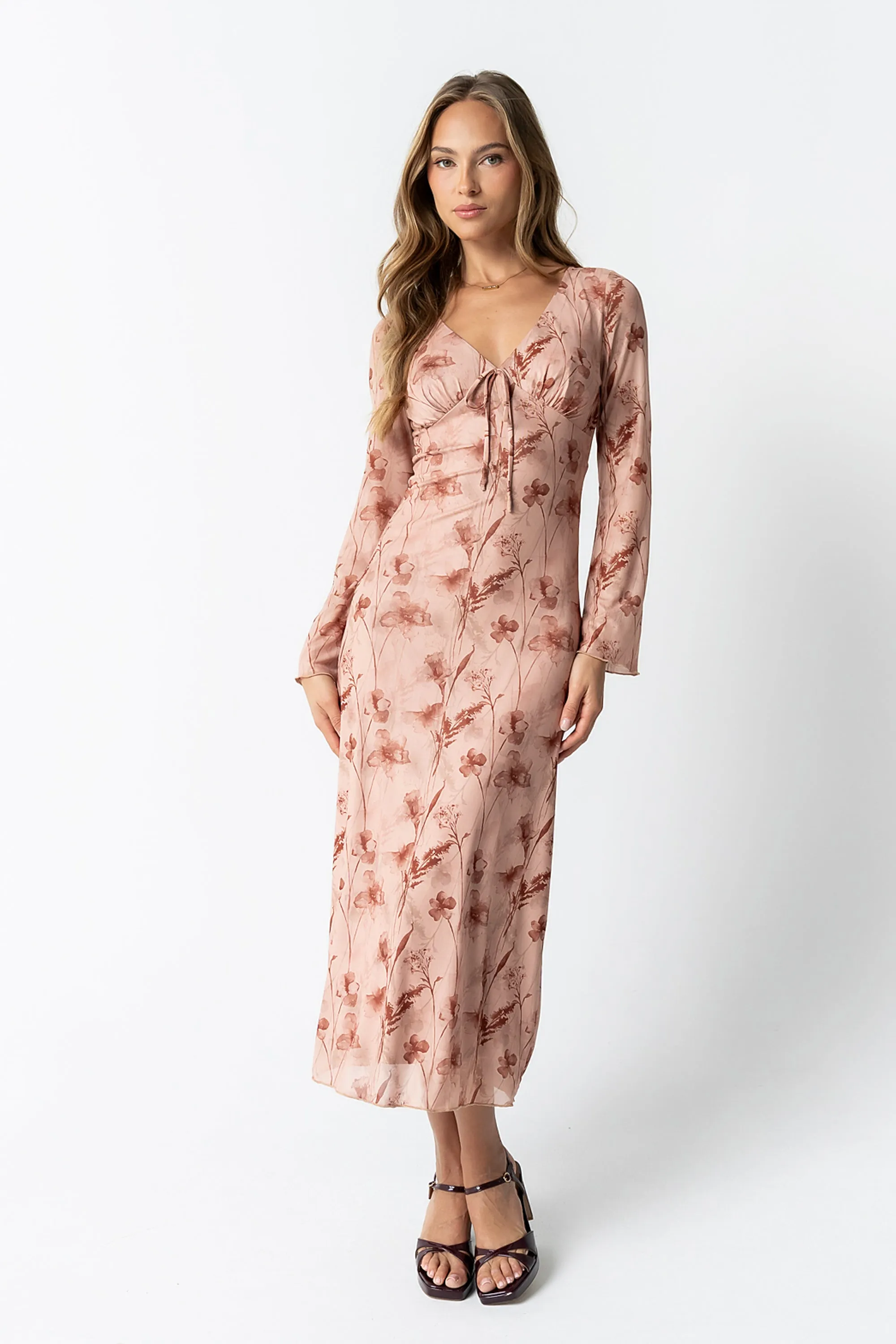 Remy Floral Maxi Dress - FINAL SALE sold by bohme product image thumbnail 4