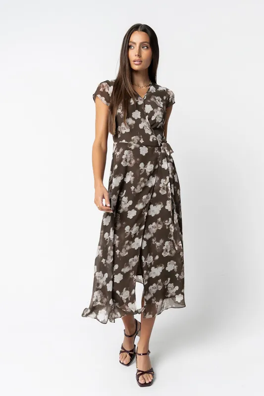 Kenny Wrap Maxi Dress sold by bohme