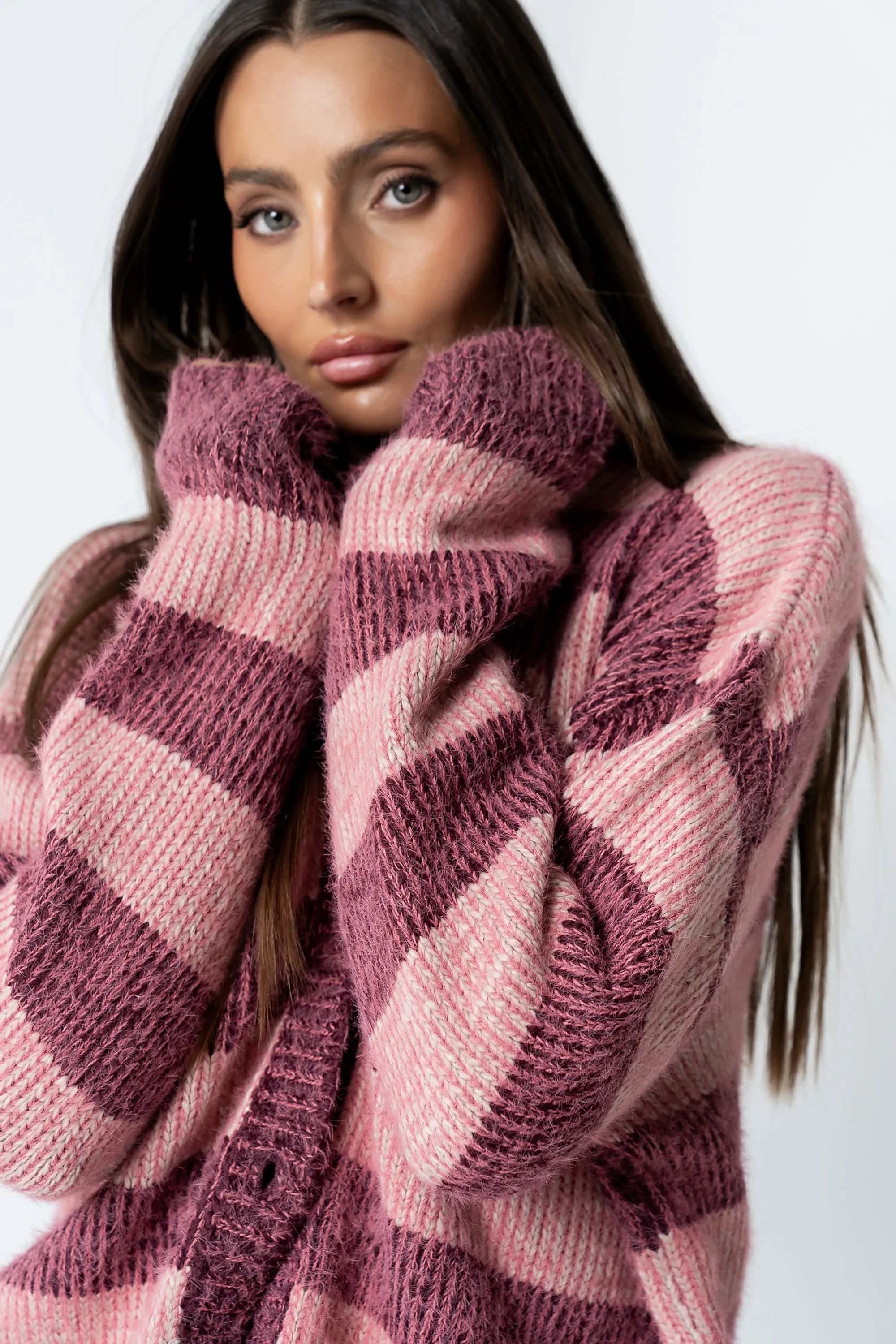 Russel Oversized Sweater in Pink - FINAL SALE sold by bohme