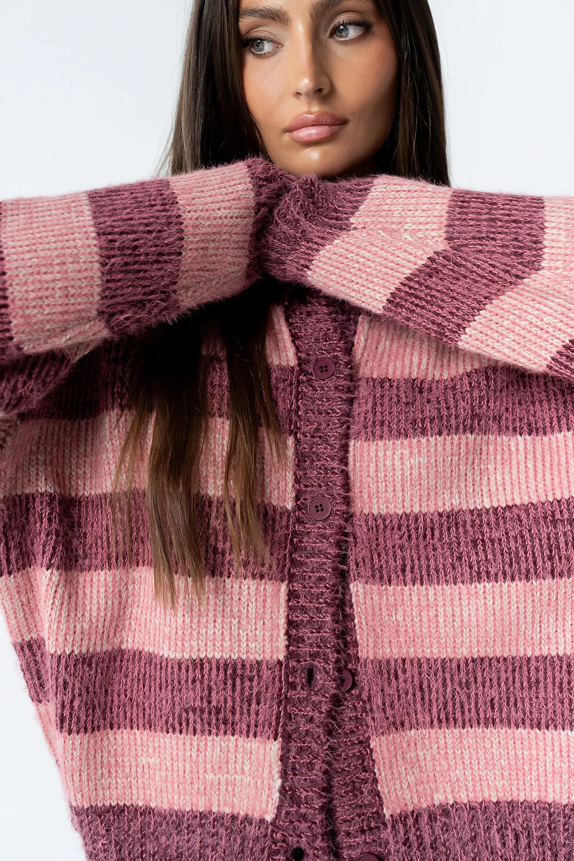 Russel Oversized Sweater in Pink - FINAL SALE sold by bohme product image thumbnail 4