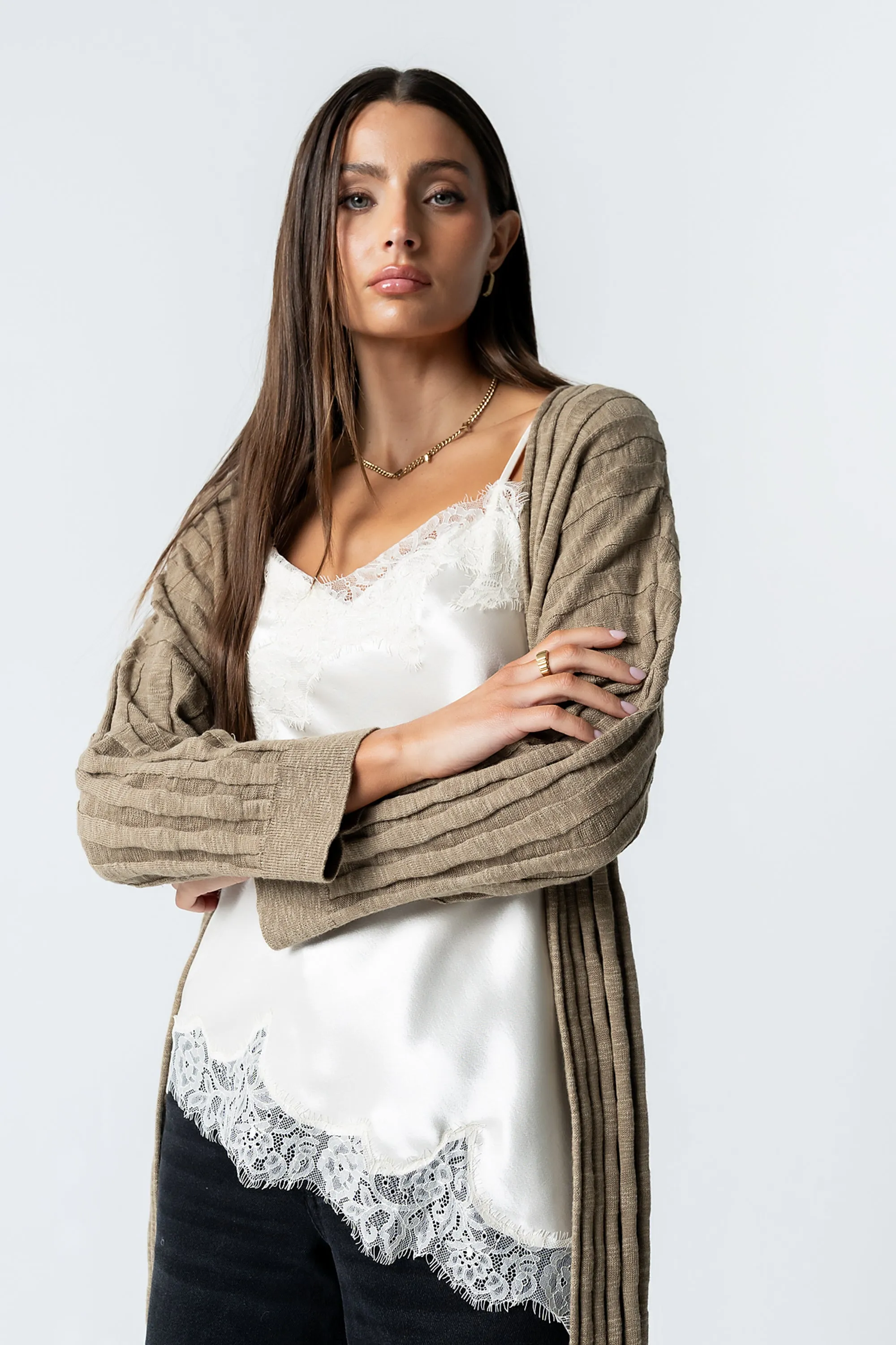 Marlie Asymmetrical Top in Cream sold by bohme product image thumbnail 5