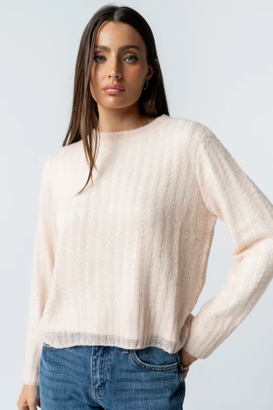 Leo Layered Sweater in Pink - FINAL SALE made by bohme
