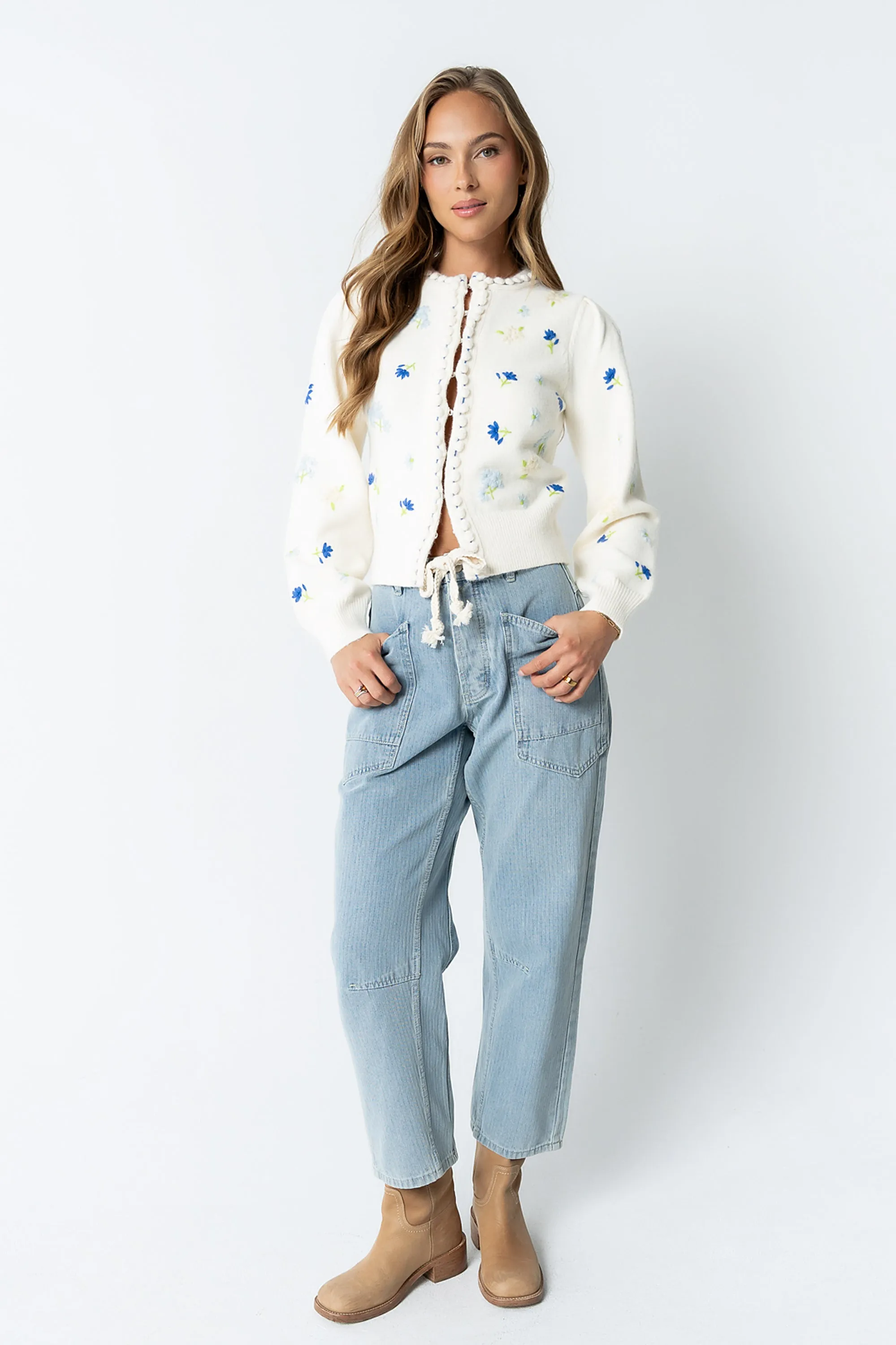 Brady Embroidered Sweater sold by bohme product image thumbnail 4