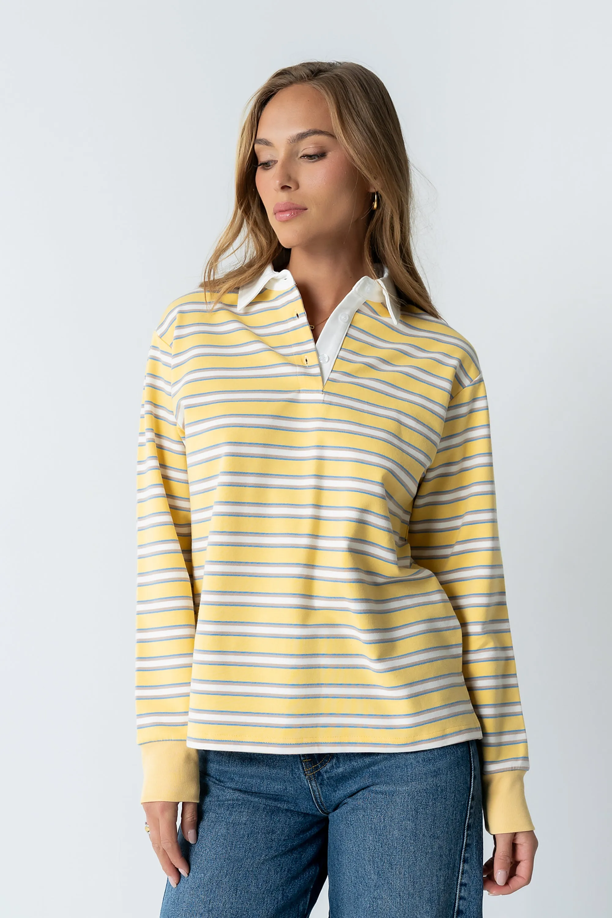 Cassie Striped Top sold by bohme product image thumbnail 2