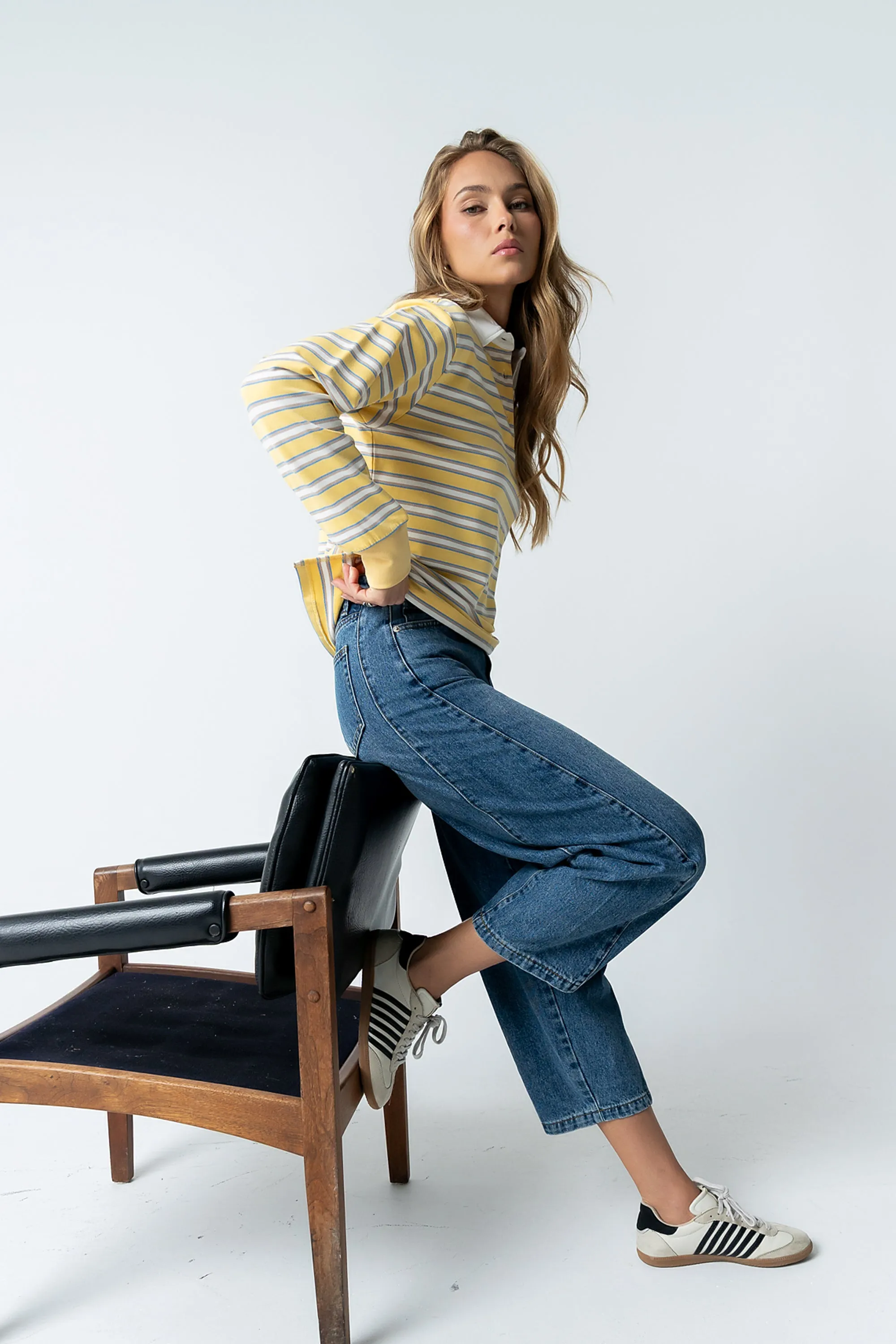 Cassie Striped Top sold by bohme product image thumbnail 5