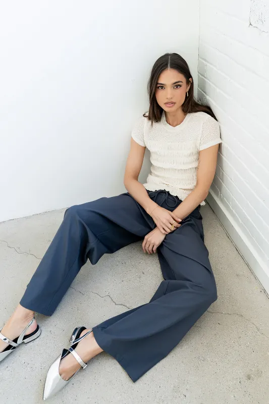 Marko Lace Top in Cream made by bohme